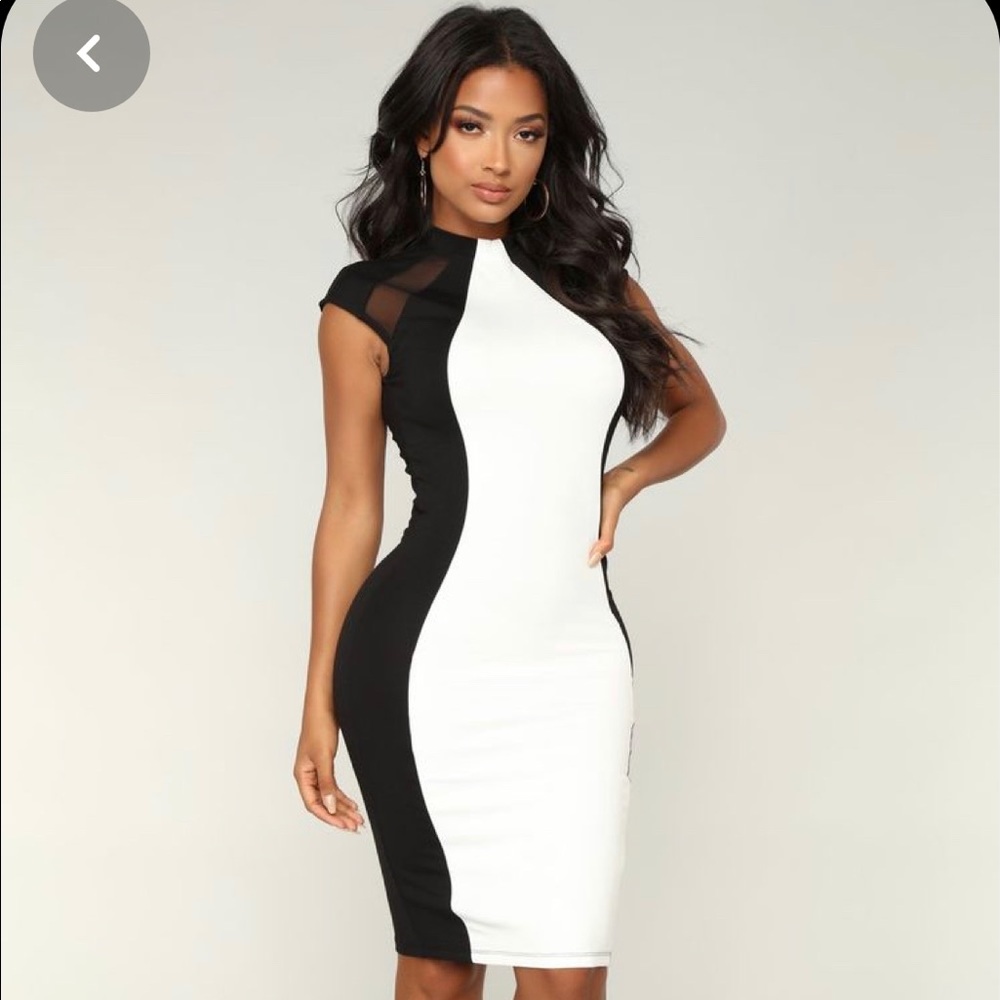 NWT Color Block Fashion Nova Dress